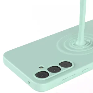 Silicone Lite silicone case for Samsung Galaxy S24 Plus, Mint 3