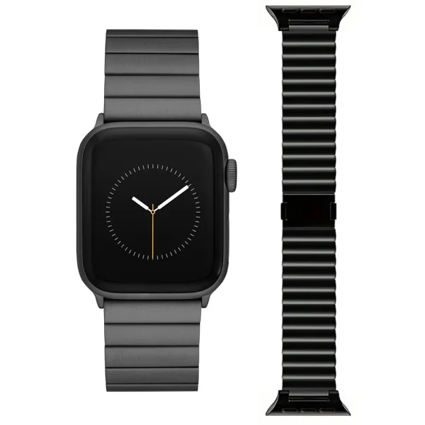 Metal strap Premium for Apple Watch 42 /44 /45 / 49mm, Black 1