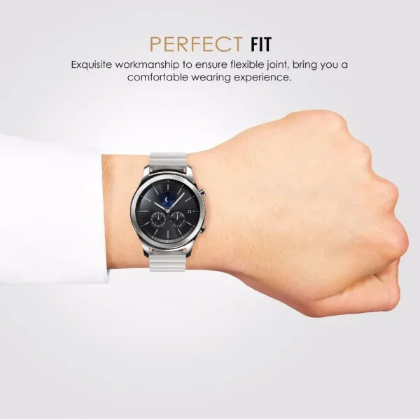 Metal Strap Premium for Huawei Watch 22mm, Silver 2