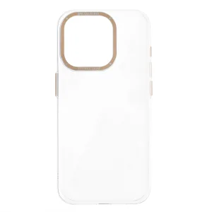 Пластмасов калъф Q Series за iPhone 15 Pro, Прозрачен