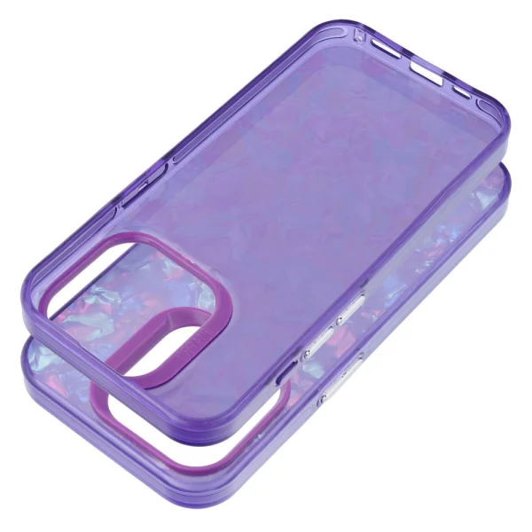 Shockproof Tutti Frutti Case for iPhone 13 Pro, Purple 4