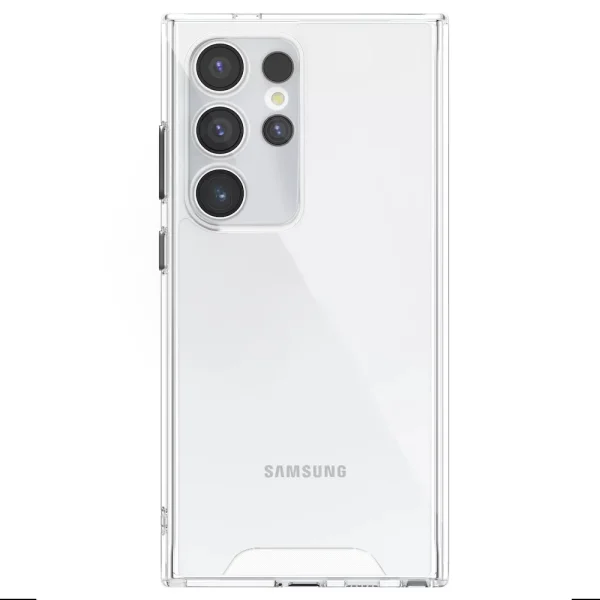 Удароустойчив калъф Space за Samsung Galaxy S24 Ultra, Прозрачен 1