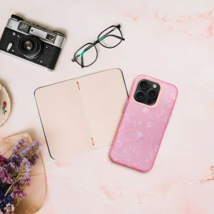Удароустойчив калъф Tutti Frutti за iPhone 13 Pro, Розов 4