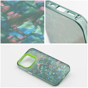 Shockproof Tutti Frutti Case for iPhone 13 Pro, Green 5