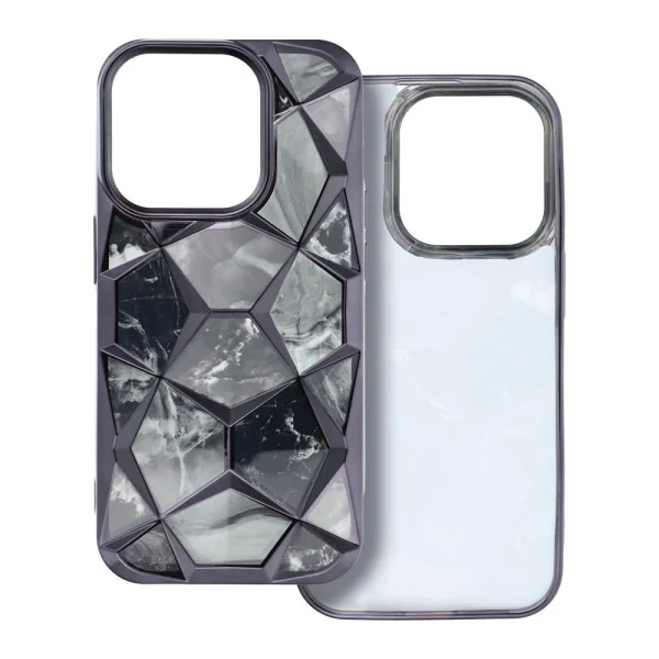 Силиконов калъф Twinki за iPhone 13 Pro, Черен 2