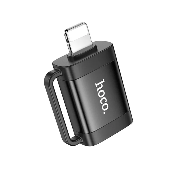 Адаптер HOCO UA31A OTG от Lightning към USB A, Черен 3
