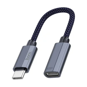 Адаптер HOCO UA29A OTG от Type C към Lightning, 15cm, Тъмно син 3