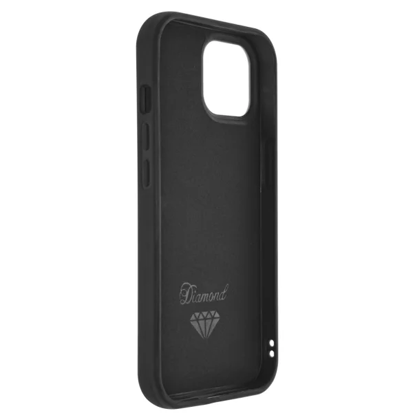 Удароустойчив калъф Diamond Blink за iPhone 15, Цветни камъни 3