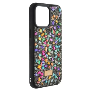 Shockproof Case Diamond Blink for iPhone 15 Pro Max, Colorful Stones 5
