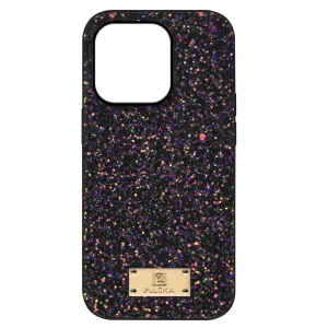 Удароустойчив калъф PULOKA за Iphone 15 Pro, Черен