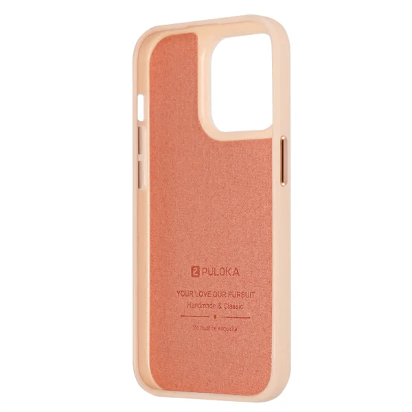 Shockproof case PULOKA for iPhone 15 Pro, Pink 3