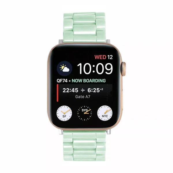 Керамична каишка за Apple Watch 38 / 40 / 41 mm, Зелен 3