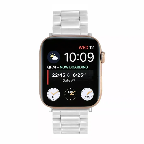 Керамична каишка за Apple Watch 38 / 40 / 41 mm, Бял 2