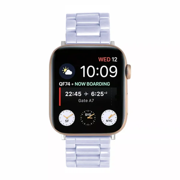 Керамична каишка за Apple Watch 38 / 40 / 41 mm, Лилав 3