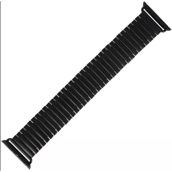 Metal Elastic Strap Elastic for Apple Watch 42 /44 /45 / 49mm, Black 4