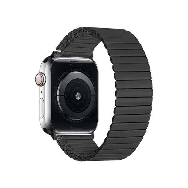 Metal Elastic Strap Elastic for Apple Watch 42 /44 /45 / 49mm, Black 3