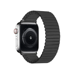 Metal Elastic Strap Elastic for Apple Watch 42 /44 /45 / 49mm, Black 3