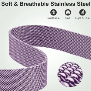 Metal Strap Magnet for Apple Watch 38 /40 / 41mm, Purple 3