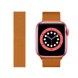 Metal Strap Magnet for Apple Watch 38 / 40 / 41mm, Orange