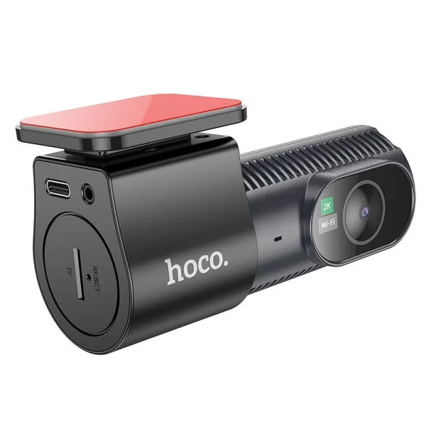 Камера за кола HOCO Driving Recorder 2K DV7, Черен 1