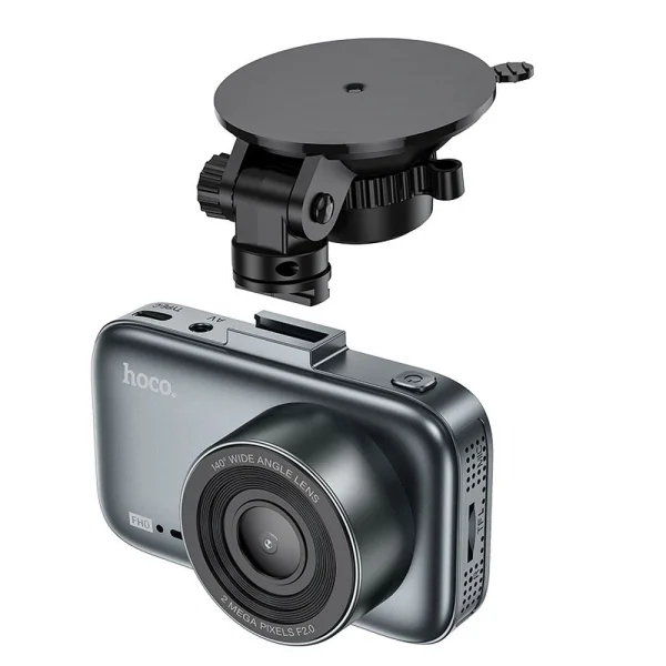 HOCO DV5 Dash Cam, 3-inch Screen, 1080p/30 fps, Gray 2