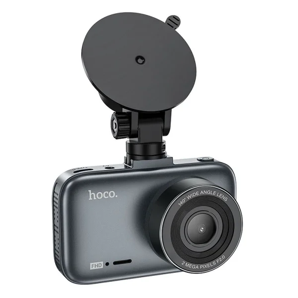 HOCO DV5 Dash Cam, 3-inch Screen, 1080p/30 fps, Gray 1