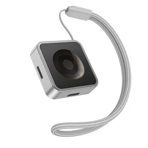Безжично зарядно HOCO CW55 съвместимо с Apple Watch, 2.5W, Сребрист