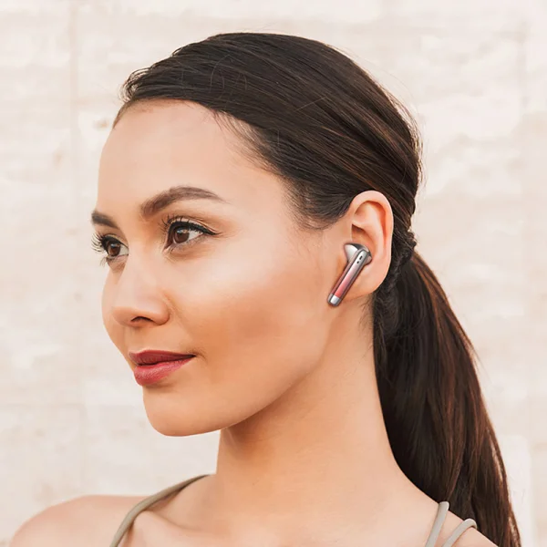 Безжични Слушалки HOCO EW62, Bluetooth 5.4, Червен- огледален 4