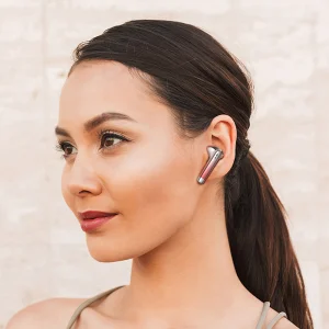 Безжични Слушалки HOCO EW62, Bluetooth 5.4, Червен- огледален 4
