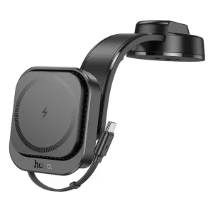 Поставка за кола с безжично зареждане HOCO HW24, support MagSafe, Черен