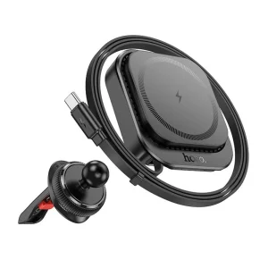 Поставка за кола с безжично зареждане HOCO HW23 support MagSafe, Черен