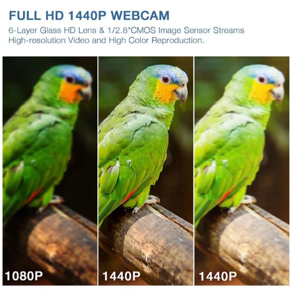 WEB Camera 2K Quad HD B8-C06 1440P 2