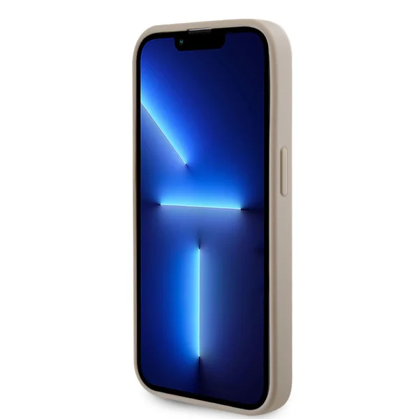 Калъф GUESS, PU Perforated 4G Glitter Metal Logo за iPhone 15 Pro Max, GUHCP15XPSP4LGD, Златист 2