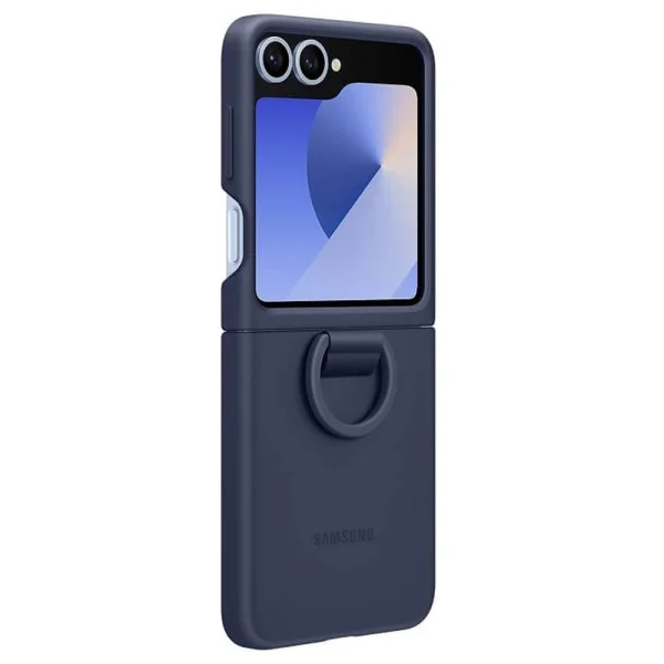 Калъф Samsung Silicone Cover with Ring за Samsung Galaxy Z Flip 6, EF-PF741TNE, Син 1