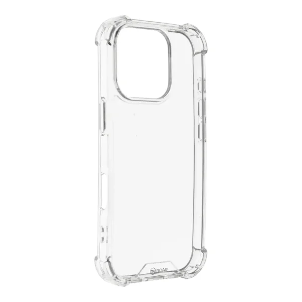 Shockproof case Armor Jelly Roar for iPhone 16 Pro Max, Transparent 1