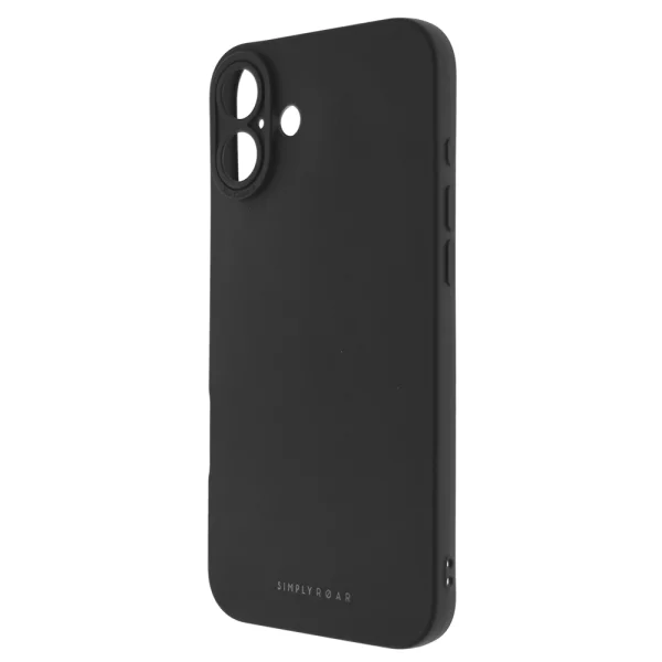 Силиконов калъф Roar Luna Case за iPhone 16 Plus, Черен 3