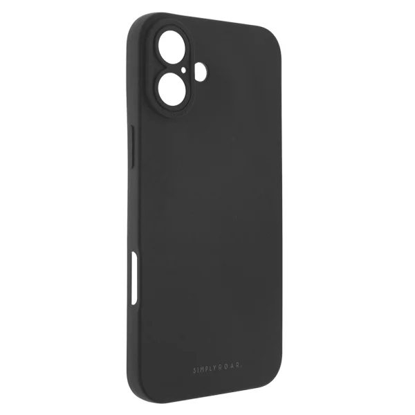 Силиконов калъф Roar Luna Case за iPhone 16 Plus, Черен 4