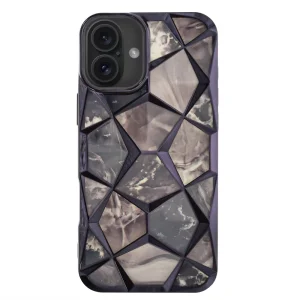 Силиконов калъф Twinki за iPhone 16, Черен