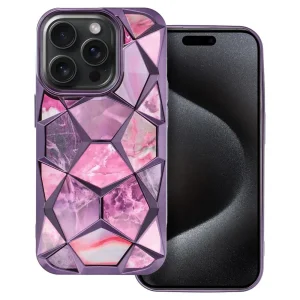 Силиконов калъф Twinki за iPhone 16 Pro Max, Лилав