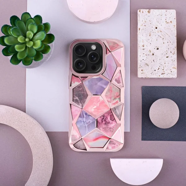 Silicone case Twinki for iPhone 16 Pro, Pink 4