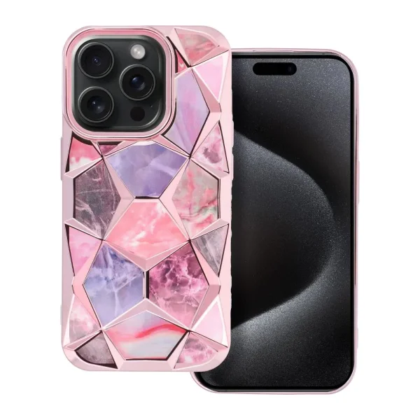 Silicone case Twinki for iPhone 16 Pro, Pink 1