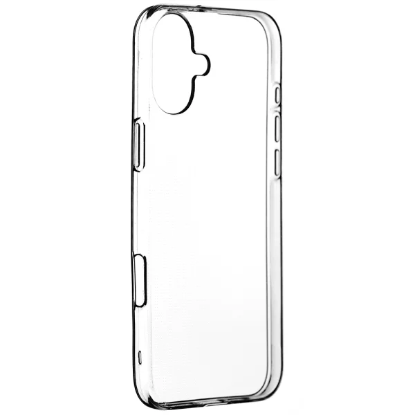 Silicone case for iPhone 16, 0.5 mm, Transparent 1