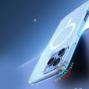 Shockproof MagSF Case for iPhone 16 Pro, Transparent 5