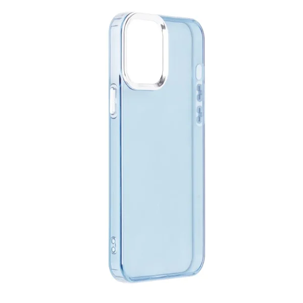 Silicone case PEARL for iPhone 16 Plus, Light blue 1