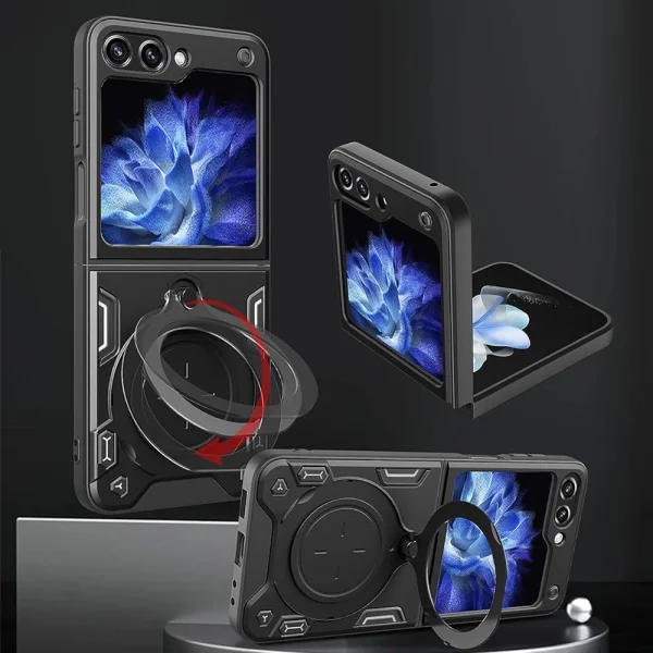 Shockproof case Techsuit Camguard pro for Samsung Galaxy Z Flip 6, Black 3
