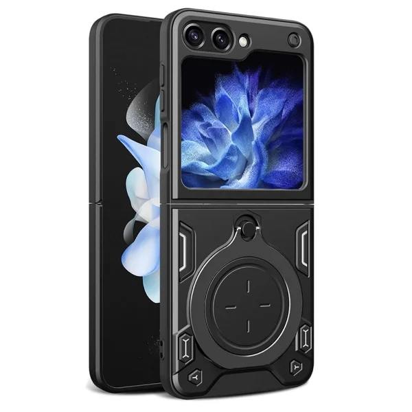 Shockproof case Techsuit Camguard pro for Samsung Galaxy Z Flip 6, Black 1