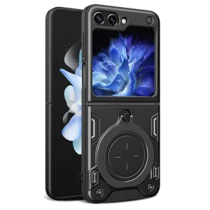 Удароустойчив калъф Techsuit Camguard pro за Samsung Galaxy Z Flip 6, Черен