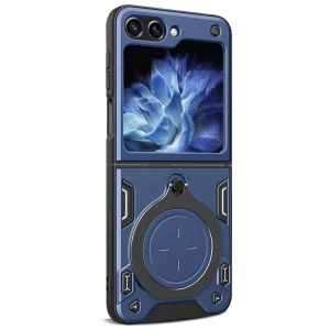 Shockproof back cover Techsuit Camguard pro for Samsung Galaxy Z Flip 6, Blue 3