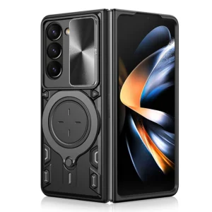 Удароустойчив калъф Techsuit Camguard pro за Samsung Galaxy Z Fold 6, Черен