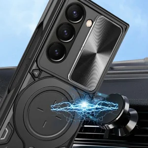 Удароустойчив калъф Techsuit Camguard pro за Samsung Galaxy Z Fold 6, Черен 4
